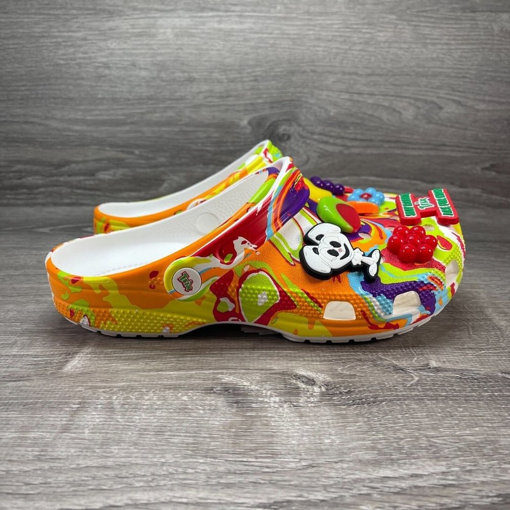 Crocs x Trix Cereal Tie Dye Classic Clog Mens Multi Sizes Available 207922 94S - Picture 14 of 16
